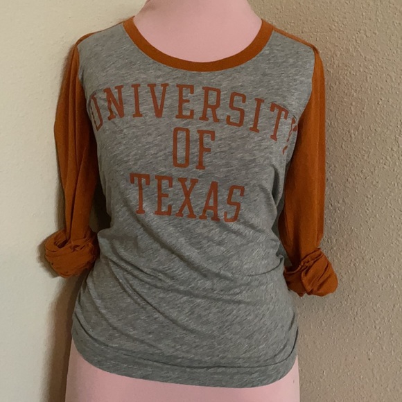Vs PINK LONGHORN LONG SLEEVE TOP - Picture 3 of 7